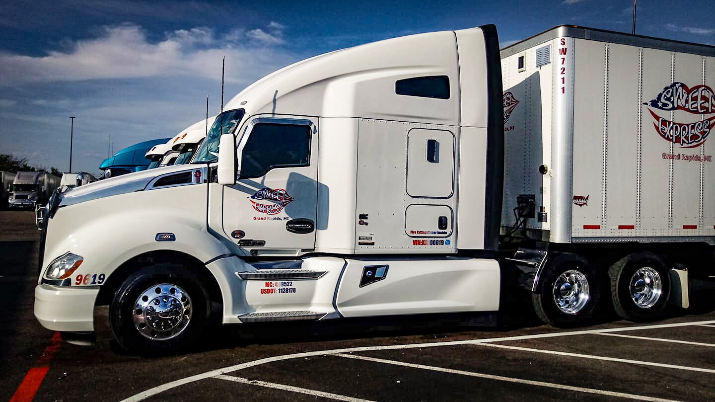 Sweet Express Featured by Kenworth CSM Truck